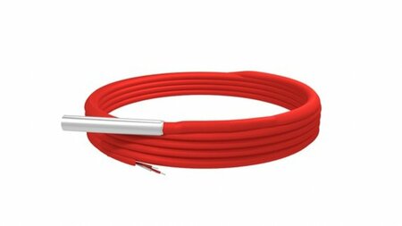 PT100 Temperatuur sensor siliconen kabel 5mtr.